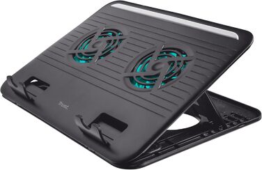 Підставка для ноутбука Trust Zeff, регульована висота, 16 дюймів, чорна, для Lenovo, Macbook, HP, Dell, офіс, дім