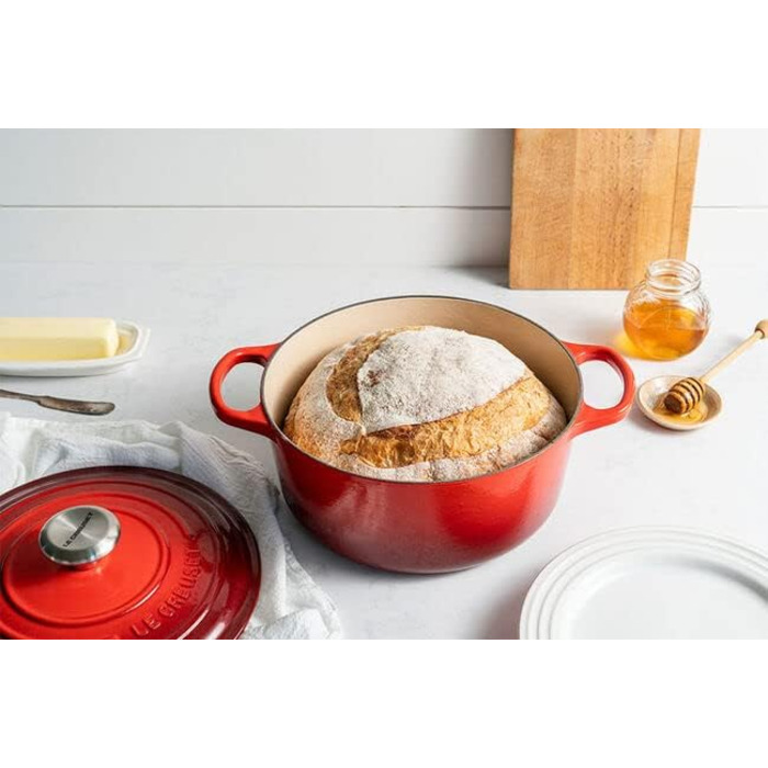 Каструля Le Creuset Signature з чавуну, Ø 26 см, 5,3 л, Червоний (Kirschrot)