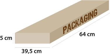 Вішалка для одягу Versa Malmö мінімалістична, з 9 гачками, 171 x 28 x 28 см, метал та дерево, колір білий