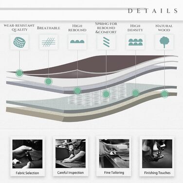 Офісний крісло Colamy з шкіри, висока спинка, комп'ютерне крісло з підлокітниками, регульоване нахил, ергономічний поворотний стілець для дорослих, роботи, навчання