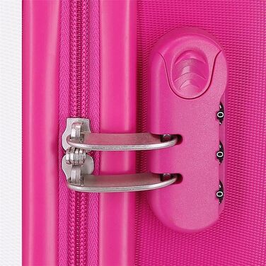 Дитяча валіза для ручної поклажі Disney Stitch Moods (50 см), жорсткий ABS-пластик, кодовий замок, 4 подвійних колеса, модель Happy