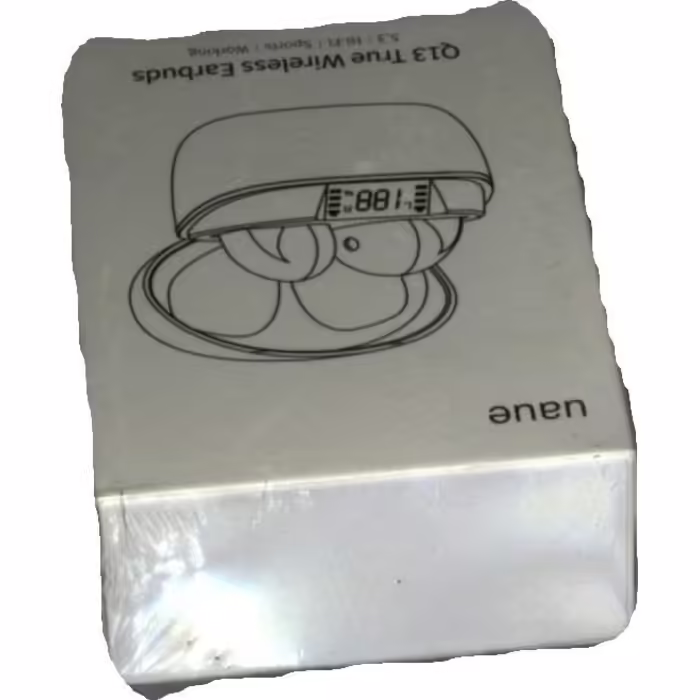 Навушники Drsaec In Ear Bluetooth 5.3, бездротові з 4 мікрофонами ENC, 2023, 47 годин, сріблясто-білий