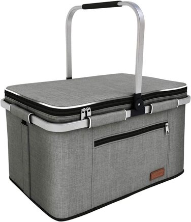 Сумка-холодильник LIQINGG об'ємом 35 л, велика ізольована сумка-холодильник, сумка-холодильник для ланчу, Термальна сумка для офісу, кемпінгу, пікніка, подорожей в приміщенні