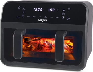 Фритюрниця Salter 4.2 л, ручна, без олії, EK6364VDE – мультикухня для м'яса та риби