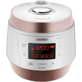 Мультиварка CUCKOO CMC-QSB501S iCook Q5 Premium з функцією парового тиску, 4.75 л, 8-в-1, з голосовим керуванням, 3D нагріванням, підтримкою температури, нержавіюча сталь з антипригарним покриттям
