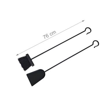 Набір для прибирання Relaxdays: мітла та совок