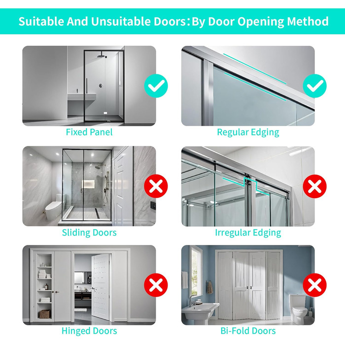 Настінна поличка для душу HapiRm з 4 ярусами, чорна - 22 гачки, 2 тримачі для зубних щіток