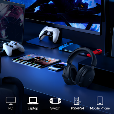 Бездротова ігрова гарнітура GamePro Asgard Skadi (HSW191B)