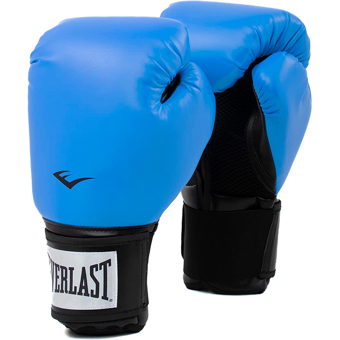 Боксерські рукавички унісекс Everlast для дорослих Pro Style 2 рукавички (сині, 14 унцій)