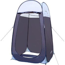 Душова кабіна Pop-Up Leader Accessories, 122x100x198 см, сіра, для швидкого встановлення