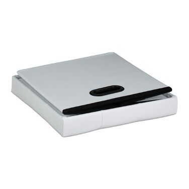 Relaxdays Пуф з Штучної Шкіри