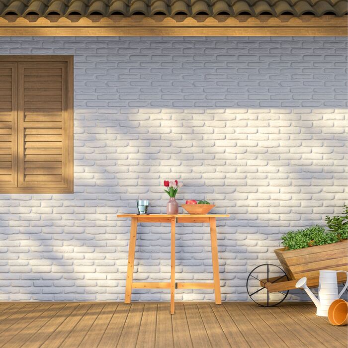 Стіл-трансформер прямокутний дерев'яний Relaxdays