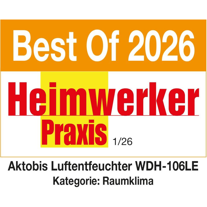 Зволожувач повітря Aktobis WDH-214US - тихий, з цифровим дисплеєм та Wi-Fi, до 8 л/добу