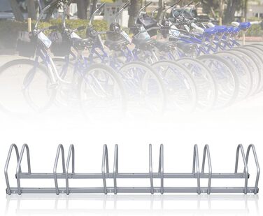 Настінна підвіска для велосипедів 2 шт. Ikodm, настінні кріплення для велосипедів, регульований кут нахилу 360 і відстань між стінками, для гаража і квартири з захистом рами, навантаження 30 кг (2 серії, 6 велосипедів / висота26x160x32 см)