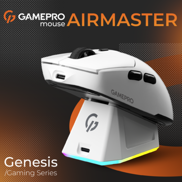 Бездротова ігрова миша GamePro Genesis Airmaster (GM167W)