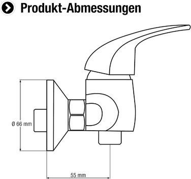 Змішувач для ванни Cornat Piccolo SA841 - латунний корпус, хром, 1/2