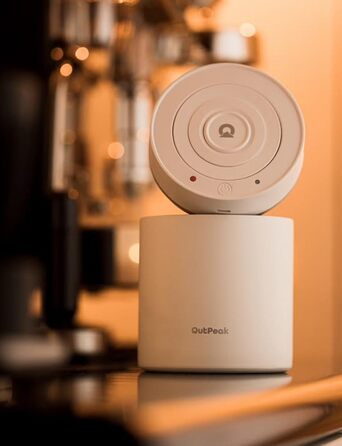 OUTPEAK Neo 2025 Kilo Auto-Vakuum-Канєстер для кави, 1,5 л, для 500 г кавових зерен, автоматичний, з нержавіючої сталі, для бариста, подарунок (великий, матовий чорний) (SW750)