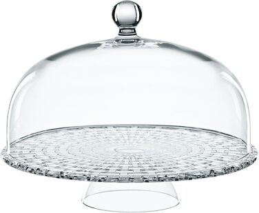 Nachtmann Tortenplatte Bossa Nova Ø 32 см, кришталеве скло, 99528 | Kuchenplatte з кришкою