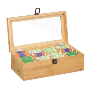 Організатор Relaxdays для чайних пакетиків на 10 відділень