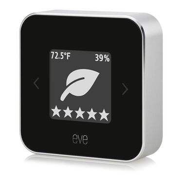 Датчик якості повітря Eve Raum: VOC, температура, вологість, HomeKit, Bluetooth, різьбова версія