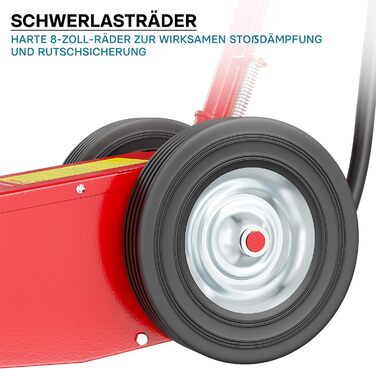 Гідравлічний домкрат Wiltec Rangierwagenheber 3т, підйом 13,5-40 см для авто, позашляховиків, кемперів - компактний та міцний