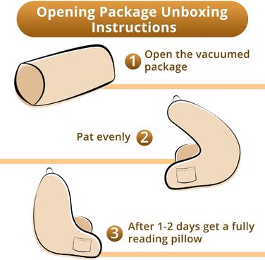 М'яке спинне крісло-подушка Sasttie для ліжка, рожеве, з кишенями та підлокітником