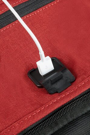 Рюкзак для ноутбука Samsonite Securipak 15,6 - 44 см, 17 л, Сірий/Червоний