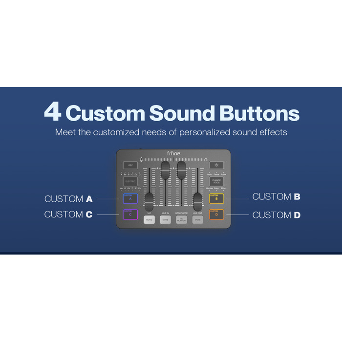 Аудіомікшер SC3 Fifine