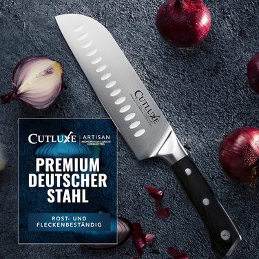 Ніж для шинкі та м'яса Cutluxe – 30 см, преміум-якість, сталь, ергономічна ручка, з піхвою, серія Artisan