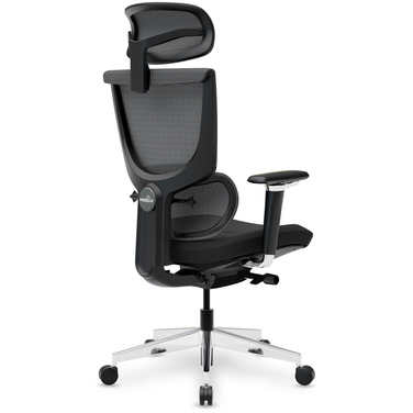 Крісло Mealux S8 Air Fabric Black (арт. HF-S8P F/B)