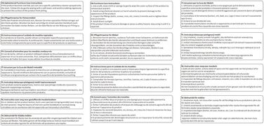 Барні стільці Yaheetech - набір з 4 шт., регульована висота, обертання 360°, з підніжкою, PU-шкіра, чорний/ретро-коричневий