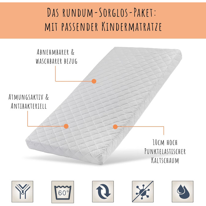 Дитяче ліжко Kids Collective Kinderbett з захистом від падіння та ламелями, ліжко Монтессорі, ліжко-городок, односпальне ліжко для дітей та підлітків (90x190 см, графіт)