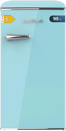 Холодильник Cecotec Bolero CoolMarket TT Origin 45L - Ретро, 45 літрів, Зелений, 55см, Клас E