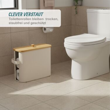 Тримач для туалетного паперу Relaxdays на 12 рулонів