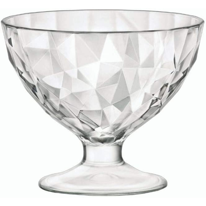 Бокали для лонгдрінку Bormioli Rocco Diamond 470 мл, блакитні, набір 6 шт. (Ice Medium 220 мл, прозорі)