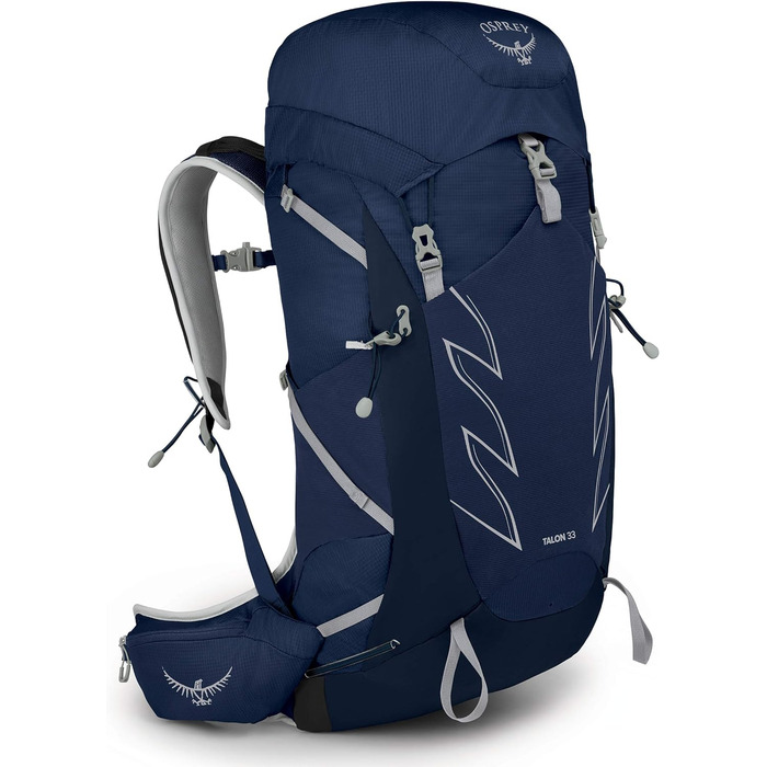 Чоловічий туристичний рюкзак Osprey Talon 33 (S-M, Ceramic Blue, Single)