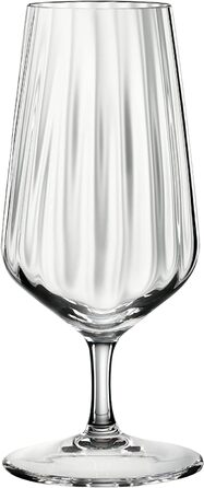 Набір з 4 келихів для білого вина, кришталевий келих, 440 мл, Spiegelau LifeStyle, 4450172 (пивні келихи)