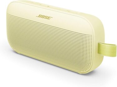 Портативна Bluetooth колонка Bose SoundLink Flex (2-ге покоління), Outdoor, водонепроникна, пилонепроникна, преміум звук, до 12 годин роботи, рожевий колір – Лімітована серія (Цитрусовий жовтий)