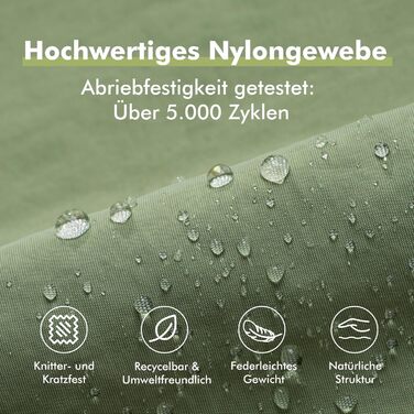 Набір компресійних органайзерів для одягу в дорогу (5 шт), нейлонові пакувальні куби для валізи та рюкзака, зелені