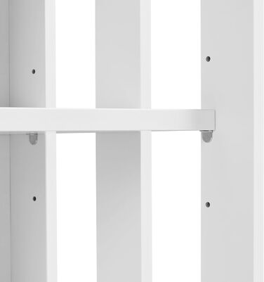 Білий комод-буфет у кухню Yaheetech з полицями та висувними шухлядами