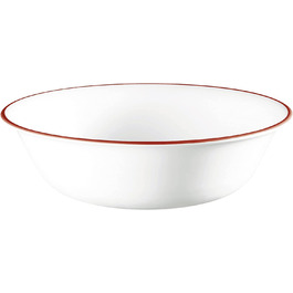 Посуд Corelle (набір з 4 предметів, малинова решітка) - набір для 4 / включає в себе 4 миски / 3 міцніші, займають вдвічі менше місця і