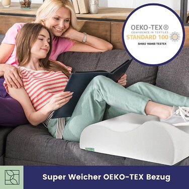 Подушка для ніг з ортопедичним ефектом для дорослих, для полегшення навантаження на ноги, з підтримкою, сертифікат Oeko-Tex