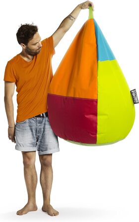 ТОЧКА СИДІННЯ тільки від MAGMA Beanbag Brava Harlequin XL приблизно 220 літрів зелений