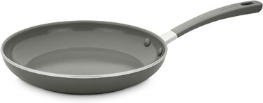 Сковорода GreenPan Melbourne з керамічним покриттям, індукційна, алюміній, Quartz Grey (43 x 25.3 x 7.3 см)