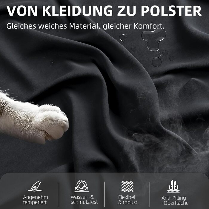 Ігрове крісло Dowinx з масажем попереку, регульованою підголівником, потовщеним сидінням, висувною підніжкою, регульованими підлокітниками, мікрофібровим велюром, нахилом 160°, темно-сіре