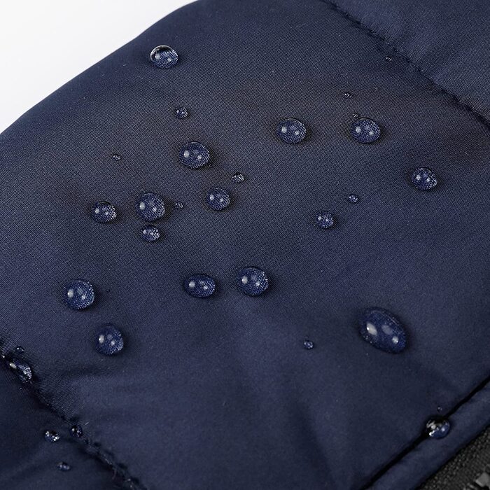 Куртки для собак Aiboria на зиму вітрозахисні водонепроникні, одяг 2 в 1 для холодної погоди, зимова куртка для цуценят, жилет для маленьких собак (Синій, XXL)
