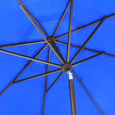 Підставка для парасольки EliteShade сталева, до 63,5 кг, для ринку, тераси, вулиці, міцна, з мішком для піску (пісок не входить до комплекту), червоно-коричнева (хакі, велика)