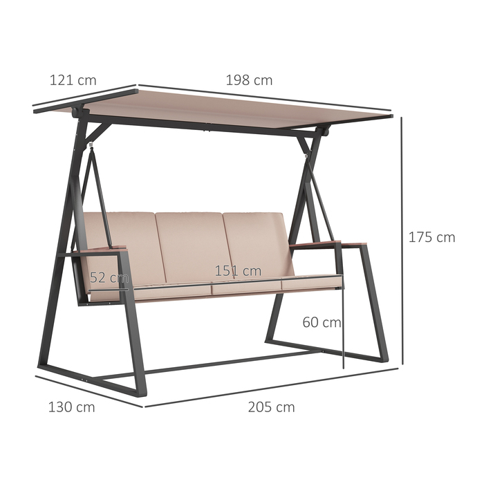 Гойдалка для саду 