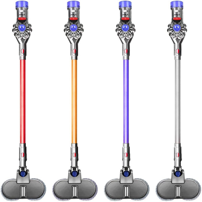 Трубка MOPEI для пилососів Dyson V7, V8, V10, V11 і V15 73 см срібляста