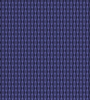 Абстрактний набір підковдр для односпальних ліжок, аркада Eye Illusion 80-х, захист від кліщів Алергікам Підходить з наволочкою, 130 x 200 см - 70 x 50 см, Блакитно-фіолетова фуксія